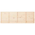 Miniatyrbilde 3 av 9: vidaXL Veggmontert hodegavl 166x3x63 cm heltre furu