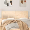Miniatyrbilde 9 av 9: vidaXL Veggmontert hodegavl 166x3x63 cm heltre furu