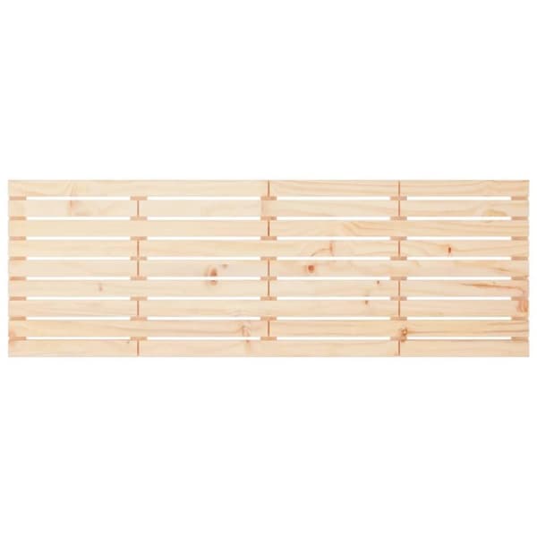 vidaXL sengegavl 166x3x63 cm massivt fyrretræ