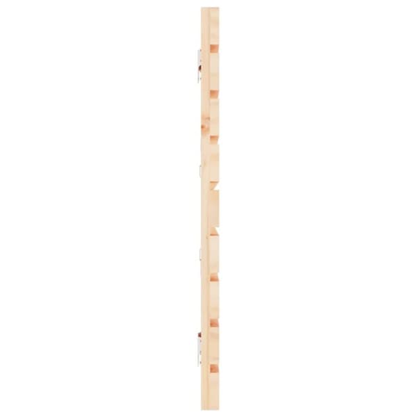 vidaXL sengegavl 166x3x63 cm massivt fyrretræ