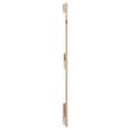 Miniatyrbilde 5 av 8: vidaXL Veggmontert hodegavl 185x3x90 cm heltre furu