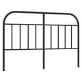 Pikkukuva 1 / 7: vidaXL Metallinen sängynpääty musta 140 cm