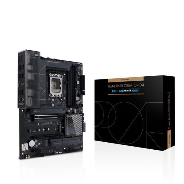 ASUS PROART B660-CREATOR D4 (ATX, B660, LGA 1700, DDR4)