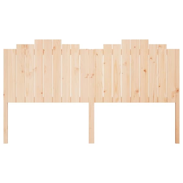 sengegærde 186x4x110 cm massivt fyrretræ