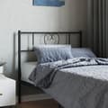 Pikkukuva 1 / 7: Metallinen sängynpääty musta 100 cm