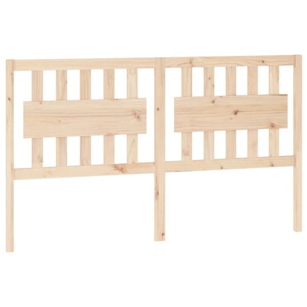 sengegærde 165,5x4x100 cm massivt fyrretræ