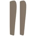Pikkukuva 4 / 9: Korvatuki, taupe, 103x23x118/128 cm, kangas