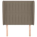 Pikkukuva 3 / 9: Korvatuki, taupe, 103x23x118/128 cm, kangas