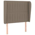 Pikkukuva 2 / 9: Korvatuki, taupe, 103x23x118/128 cm, kangas