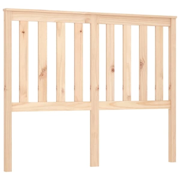 sengegærde 141x6x101 cm massivt fyrretræ