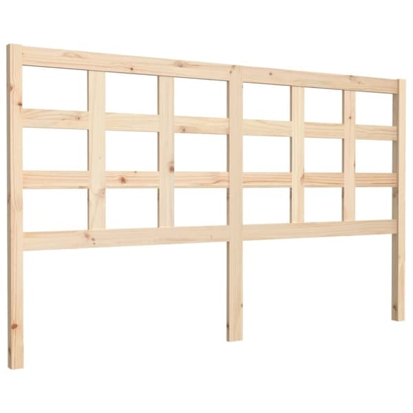 sengegærde 165,5x4x100 cm massivt fyrretræ