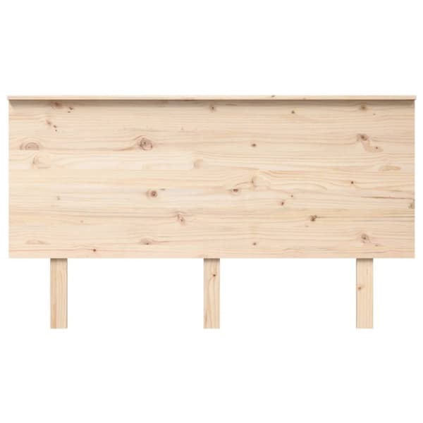 sengegærde 144x6x82,5 cm massivt fyrretræ