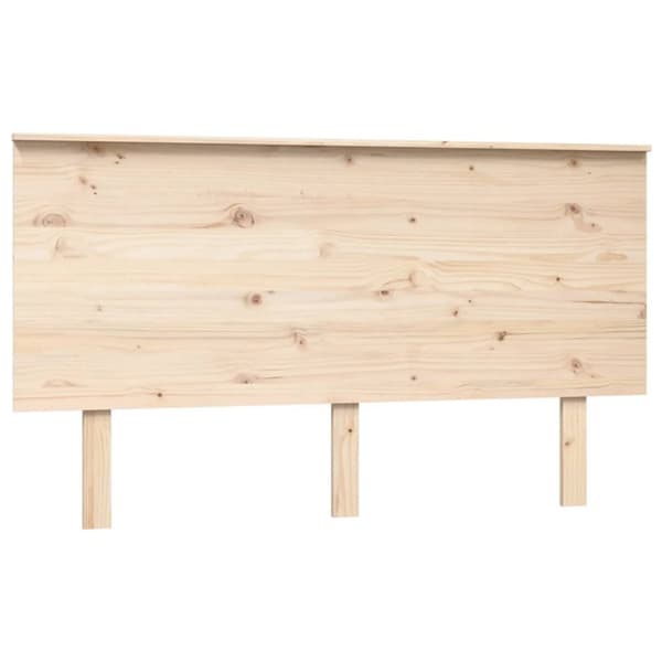 sengegærde 144x6x82,5 cm massivt fyrretræ