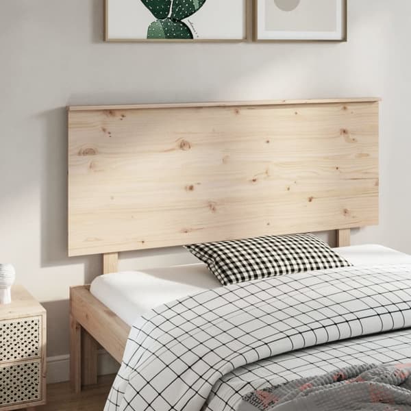 sengegærde 144x6x82,5 cm massivt fyrretræ