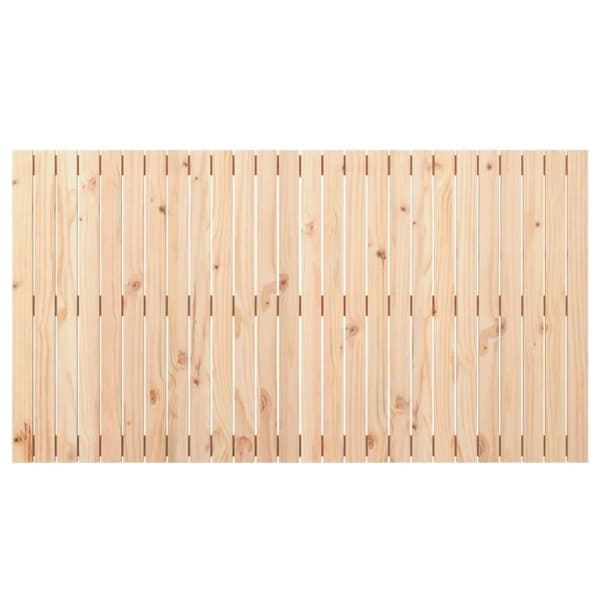 sengegavl 166x3x90 cm massivt fyrretræ