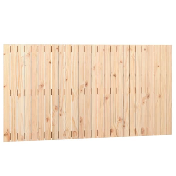 sengegavl 166x3x90 cm massivt fyrretræ
