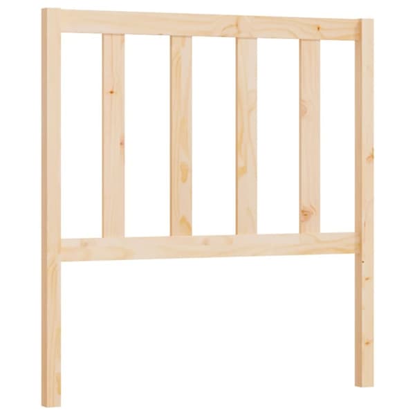 sengegærde 96x4x100 cm massivt fyrretræ