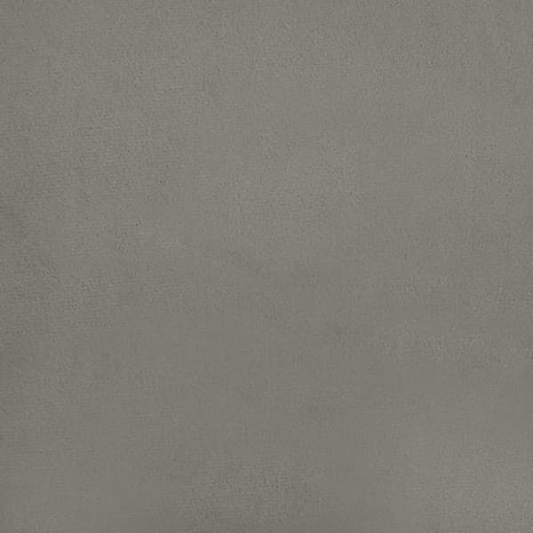 sengegavle 2 stk. 72x5x78/88 cm fløjl lysegrå