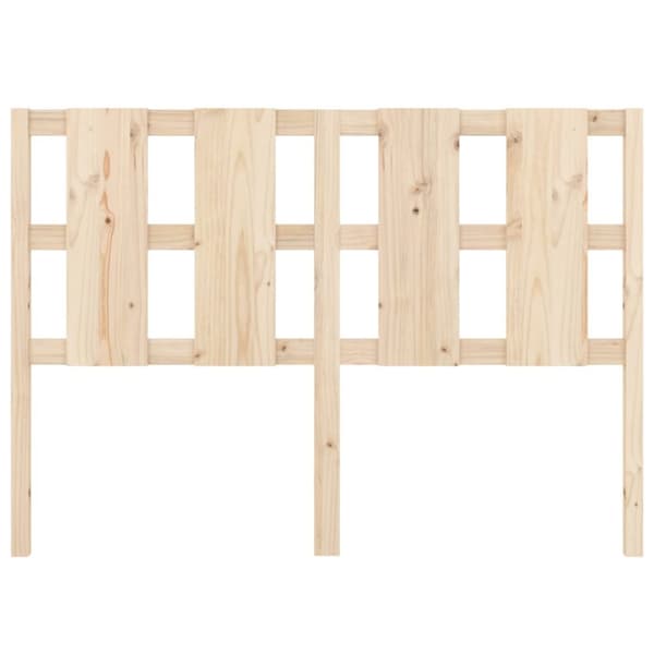 sengegærde 145,5x4x100 cm massivt fyrretræ