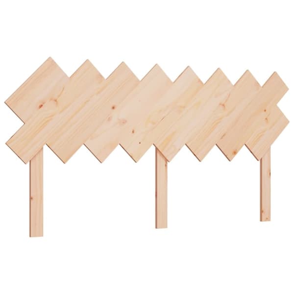 sengegærde 159,5x3x80,5 cm massivt fyrretræ