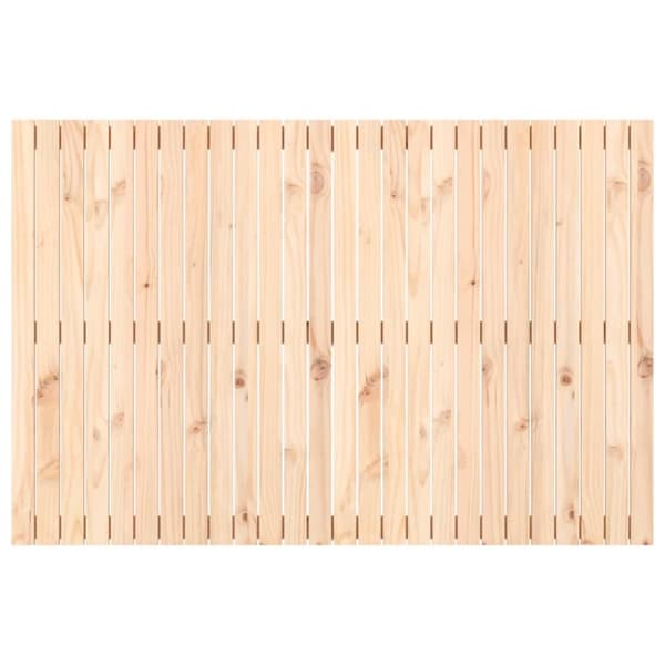 sengegavl 166x3x110 cm massivt fyrretræ
