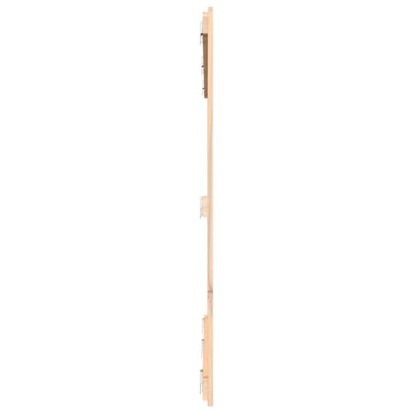 sengegavl 166x3x110 cm massivt fyrretræ