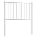 Pikkukuva 2 / 7: Metallinen sängynpääty valkoinen 80 cm