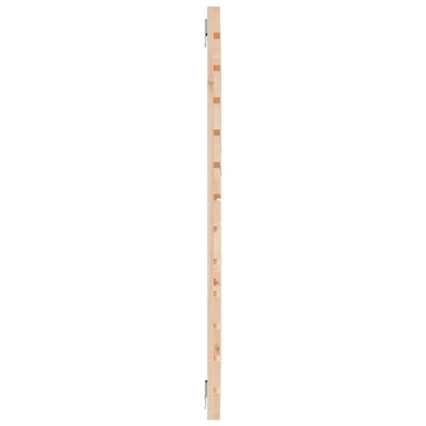 sengegavl 146x3x91,5 cm massivt fyrretræ