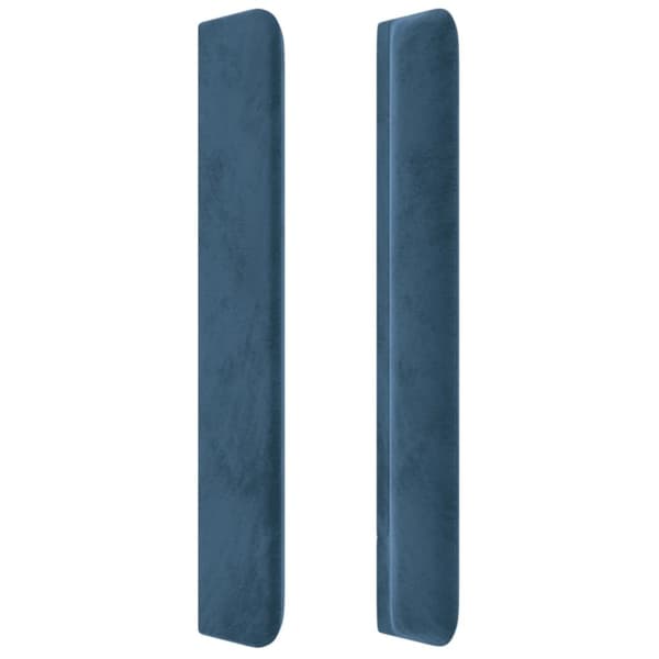 korvatuki, tummansininen, 103x16x118/128 cm, sametti