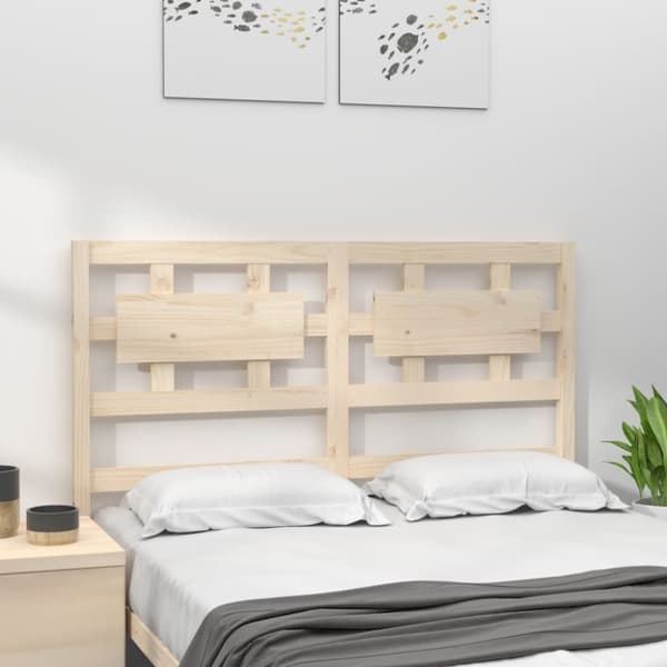 sengegærde 205,5x4x100 cm massivt fyrretræ