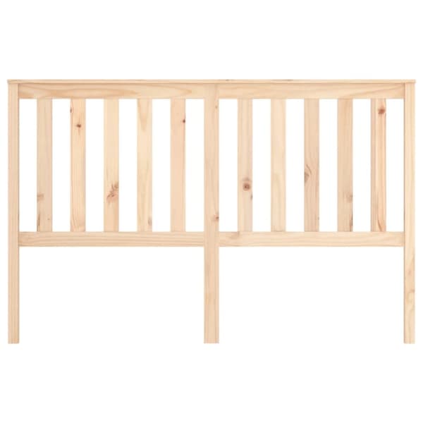 sengegærde 156x6x101 cm massivt fyrretræ