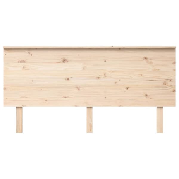 sengegavl 164x6x82,5 cm massivt fyrretræ