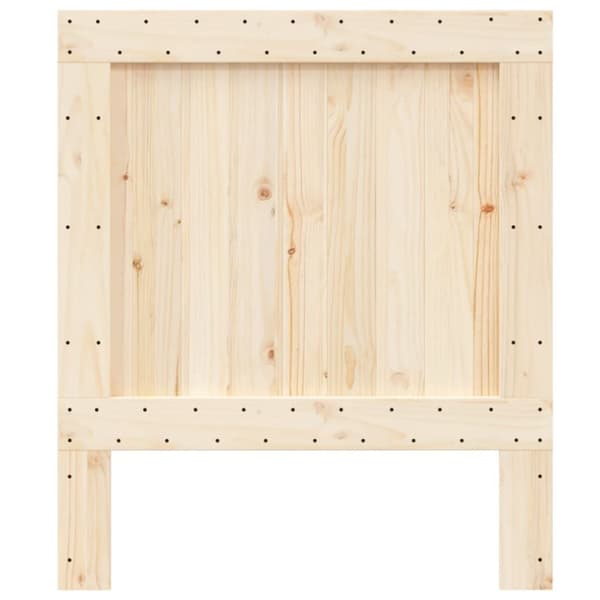 sengegavl 80x104 cm massivt fyrretræ