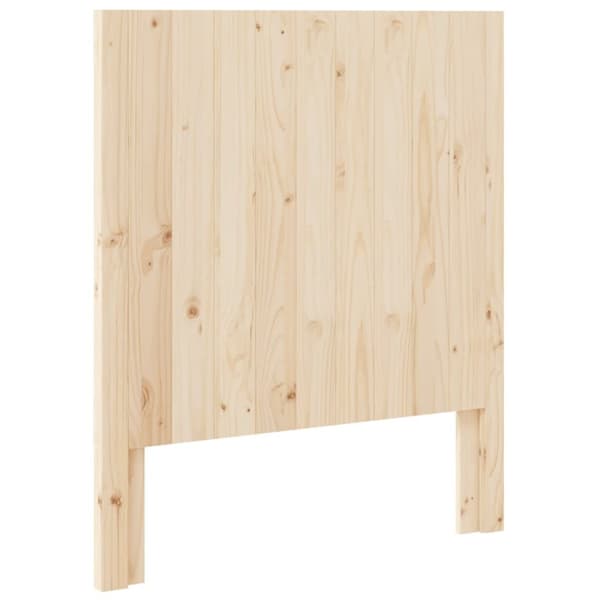 sengegavl 80x104 cm massivt fyrretræ