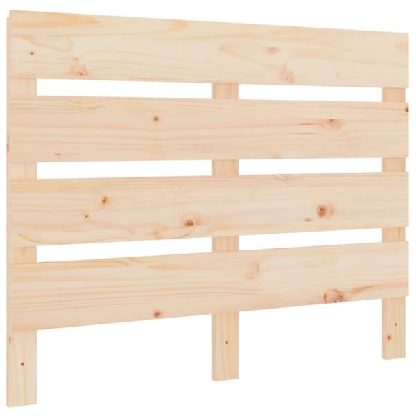 sengegavl 90x3x80 cm massivt fyrretræ