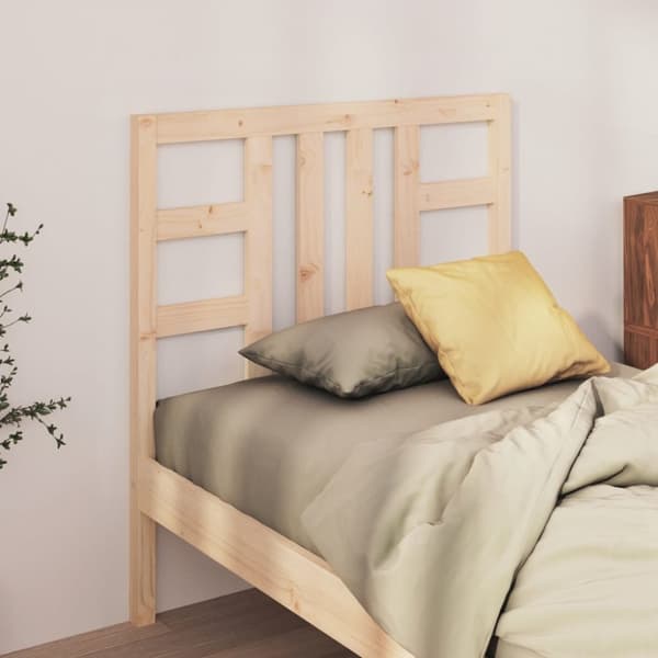 sengegærde 106x4x100 cm massivt fyrretræ