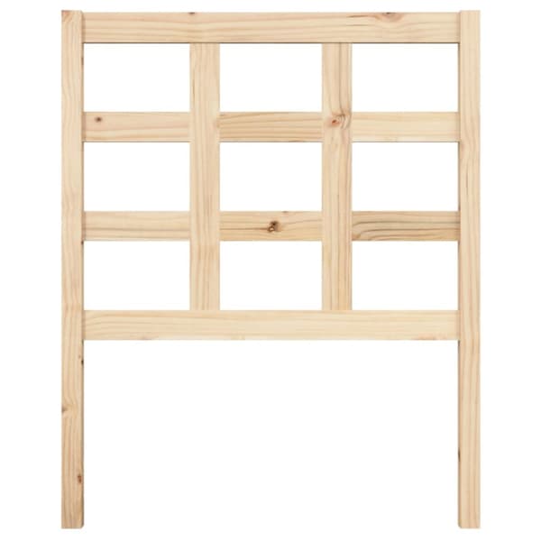 sengegærde 80,5x4x100 cm massivt fyrretræ