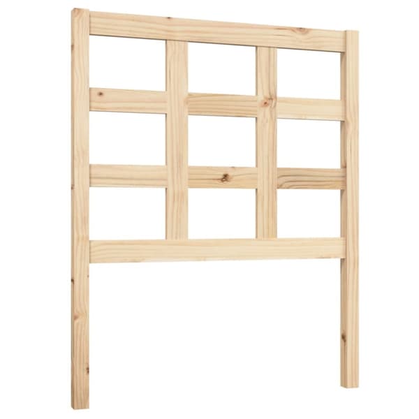sengegærde 80,5x4x100 cm massivt fyrretræ