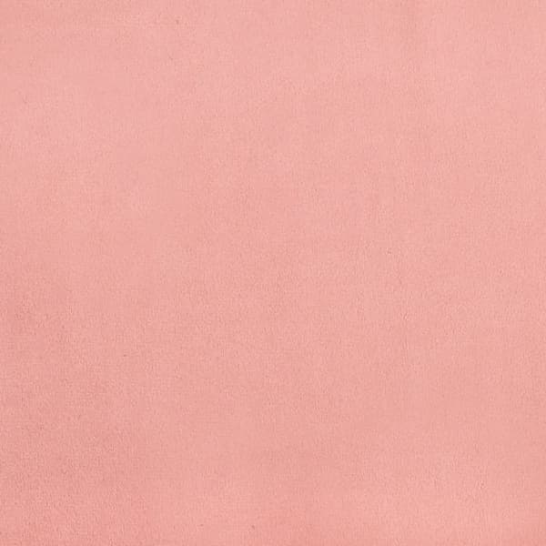sengegavl med kanter 83x23x118/128 cm fløjl pink
