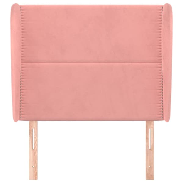 Korvatuki, pinkki, 103x23x118/128 cm, sametti