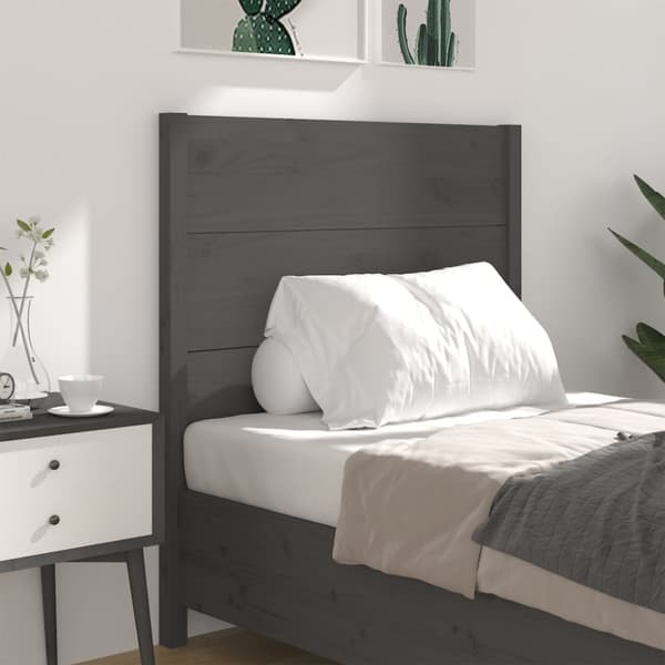 sengegærde 81x4x100 cm massivt fyrretræ