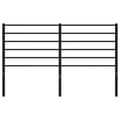 Pikkukuva 4 / 7: Metallinen sängynpääty musta 150 cm