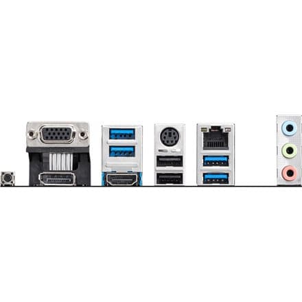MSI B550M PRO-VDH,m-ATX,Socket AM4,AMD B550 Chipset,4 DIMMs,Dual Channel DDR4 up to 4400+(OC)MHz,1x PCIe 4.0/3.0 x16 slot,2x M.2 slots,4x USB 3.2 Gen