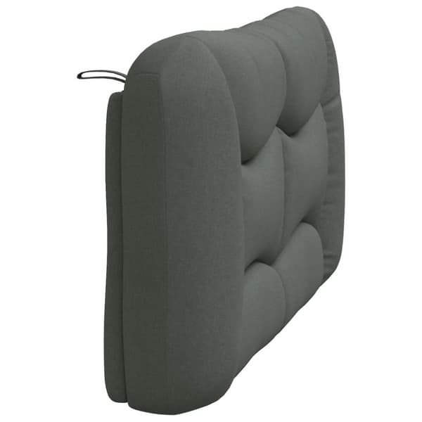vidaXL gavlpude 120 cm stof mørkegrå