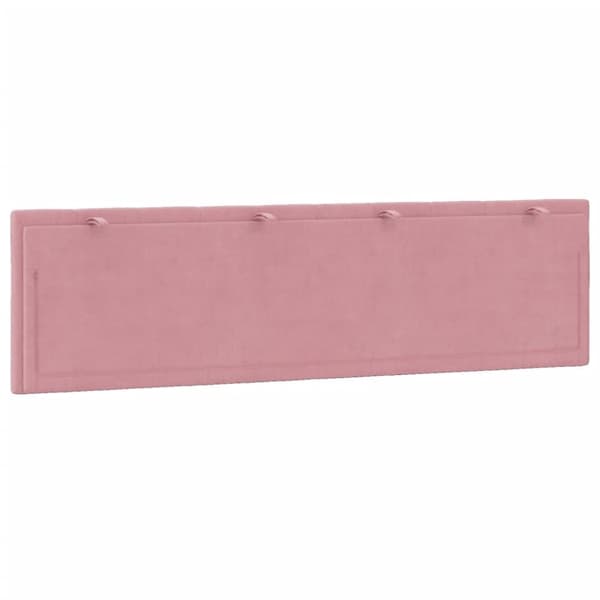 vidaXL gavlpude 180 cm velour pink