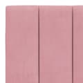 Miniatyrbillede 9 af 10: vidaXL gavlpude 180 cm velour pink
