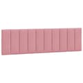 Miniatyrbillede 1 af 10: vidaXL gavlpude 180 cm velour pink