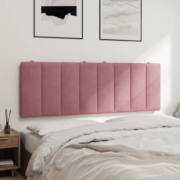 vidaXL gavlpude 120 cm velour pink