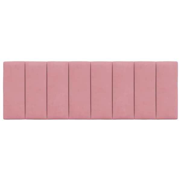 vidaXL gavlpude 120 cm velour pink