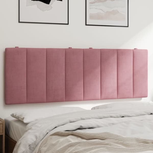 vidaXL gavlpude 120 cm velour pink